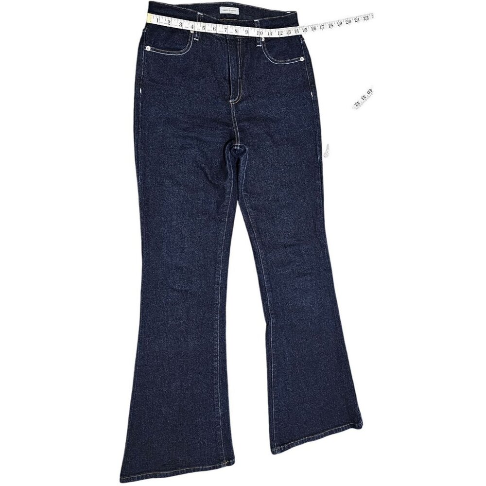 Court &‎ Rowe Womens Flare Dark Wash Denim Jeans Size 2 - Picture 9 of 9